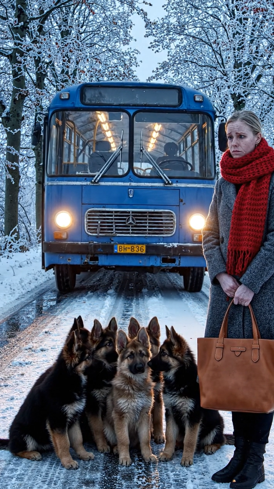 Chaufføren bemærkede snesevis af hvalpe samlet i en bunke lige midt på vejen: da han steg ud af bilen og nærmede sig, flyttede hvalpene sig til side, og så så han noget skræmmende.