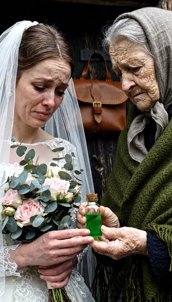 Før brylluppet gav min kommende mands bedstemor mig en flaske grøn væske og bad mig drikke den inden bryllupsnatten, men efter brylluppet skete der noget mærkeligt med mig.