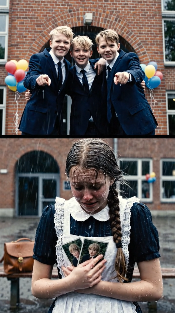 For 10 år siden, under skoleballet, gjorde tre drenge grin med en stakkels klassekammerat, men de havde aldrig forestillet sig, hvilken hævn der ventede dem mange år senere.