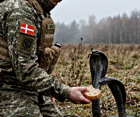 Un soldat tânăr și neexperimentat a hrănit un șarpe, deși camarazii lui l-au avertizat să nu facă asta: câteva zile mai târziu, i s-a întâmplat ceva îngrozitor