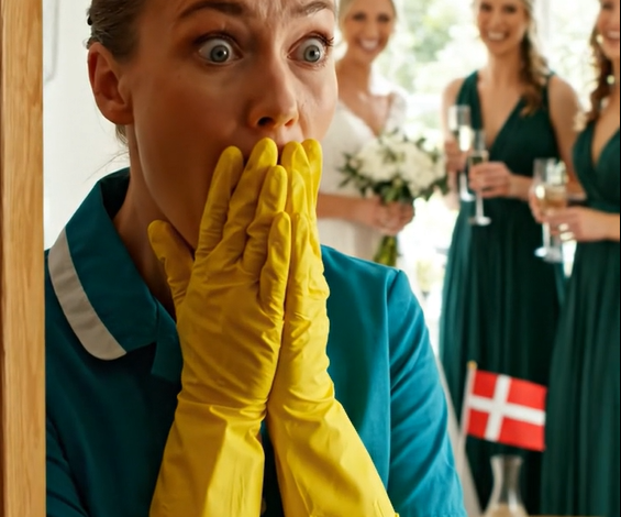 Jeg hørte bruden hviske til sine venner, at hun havde været brudgommen utro, og at barnet ikke var hans.