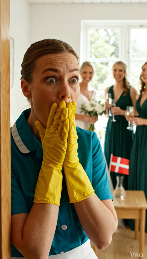 Jeg hørte bruden hviske til sine venner, at hun havde været brudgommen utro, og at barnet ikke var hans.
