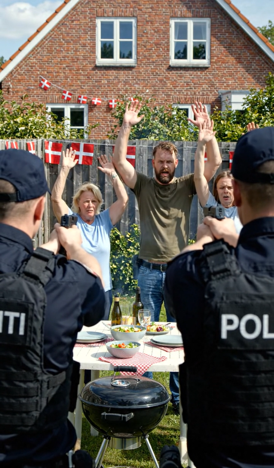 Midt under en familiegrillfest ankom en besked: “Forsvind herfra. Tal ikke med nogen. Gå nu.”