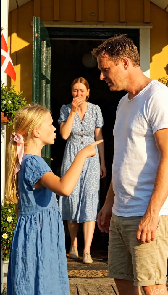 Den lille pige pegede på mig og sagde: “Du er på billedet i min mors pung!”