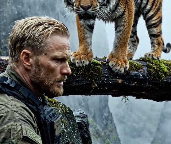 Jeg reddede en tigerinde, der hang fra en klippe og kun lige akkurat holdt fast, men det, der skete derefter, ændrede mit liv for altid.