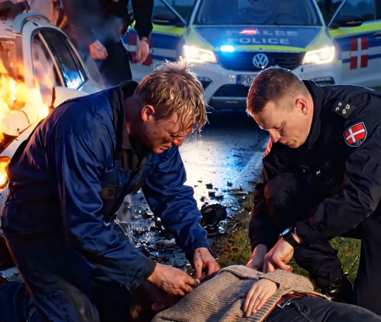 En mekaniker var ved et uheld vidne til en bilulykke: Men da politiet ankom, vendte han om trods alt