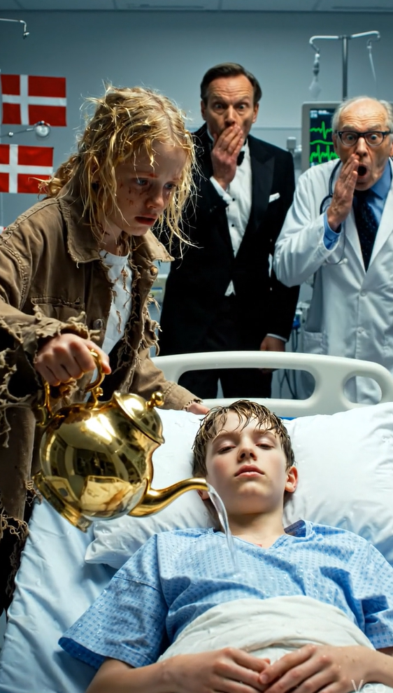 Alle på hospitalet ventede i stilhed på, at det hele skulle være overstået, men da døren åbnede sig, og en lille pige løb ind i rummet, frøs alle til ved tanken om, hvad der lige var sket.