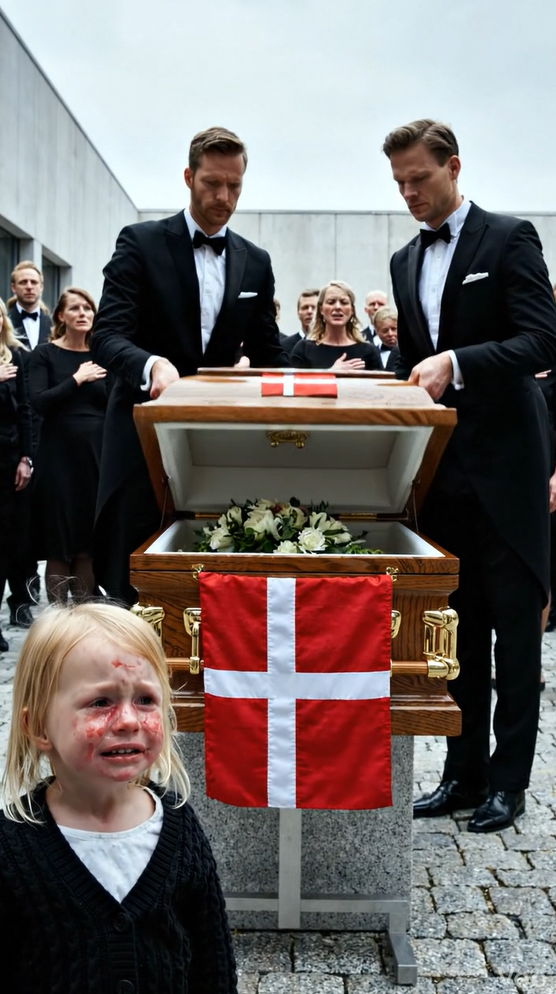 En grædende lille pige peger på sin fars kiste og påstår, at noget er galt: Da kisten blev åbnet, var alle chokerede.