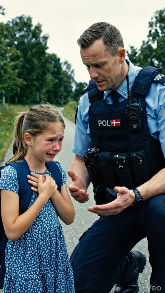 Den lille pige løb grædende til politiet og bad om hjælp: Det, de opdagede, overraskede alle