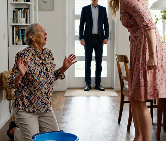 En mand undlod at fortælle sin familie, at han var kommet hjem fra en forretningsrejse, for at give dem en uventet overraskelse. Da han kom hjem og så, hvordan hans kone behandlede hans mor, gjorde han noget, der chokerede alle.