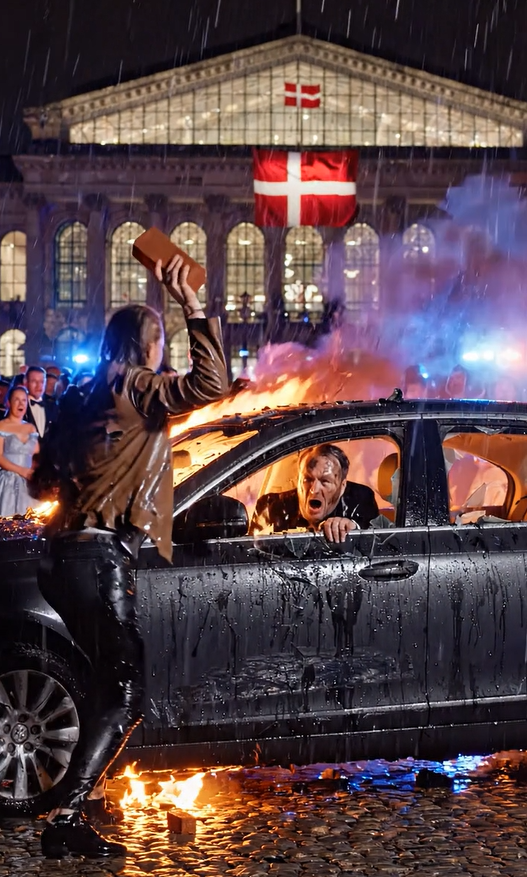 Jeg hørte eksplosionen, før jeg så flammerne. Alle stod stivnede og stirrede på den sorte administrerende direktørs bil, mens røg slugte den hele. Nogen skreg: “Han er stadig indeni!” Men ingen bevægede sig. Så så jeg hans hånd ramme vinduet indefra. “Hjælp mig …” gispede han.