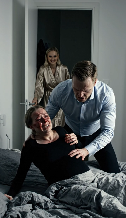 Jeg opgav alt for at være den perfekte kone … selv mens jeg bar hans barn. Men den aften jeg opdagede ham med sin elskerinde, bad han ikke om tilgivelse. Han greb en træpind. “Rør mig ikke!” skreg jeg og beskyttede min mave. Han svingede alligevel. Da jeg kollapsede, hviskede hans elskerinde: “Nu er hun endelig ude af vejen.” Men de glemte én ting … Jeg overlevede. – Sande historier