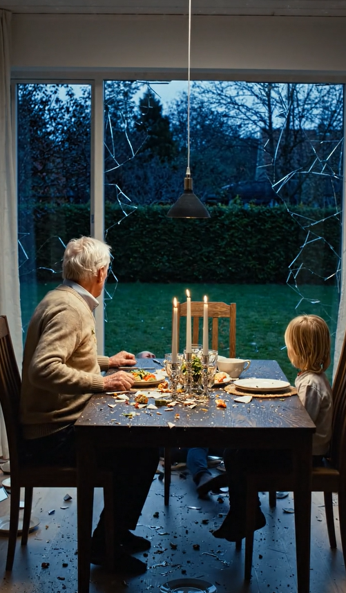 Efter min kone døde, solgte jeg vores hus og flyttede ind hos min søn i håb om at tilbringe mine sidste år omgivet af familie. Jeg betalte alle regninger i det hus, men min svigerdatter så på mig som en byrde. “Hvis du bor her, arbejder du,” snerrede hun. Så, under middagen, kastede hun en tallerken efter mig. “Du kan ikke engang lave mad ordentligt!” skreg hun. Min søn rejste sig … og det, han gjorde derefter, efterlod alle målløse. – Sande historier