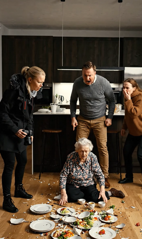 Jeg var knap nok trådt gennem døren, før et skarpt “KLASS!” skar gennem huset. Min mor snublede tilbage og knugede sig om kinden, mens min mand pegede på hende, som om hun ingenting var. “Slog du lige min mor?” hviskede jeg med rystende stemme. Han vendte sig koldt. “Hun burde huske sin plads.” Mit blod frøs. Hun kom her for at hjælpe mig … men det, jeg opdagede bagefter, var endnu værre. – Sande historier