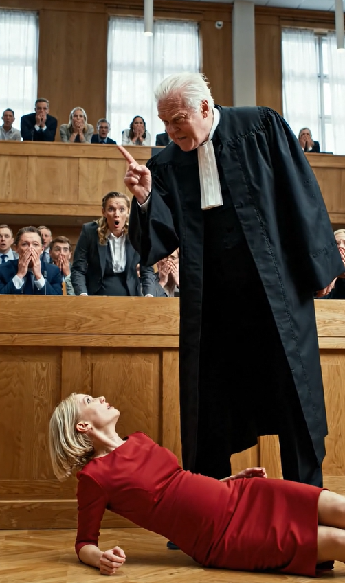 Jeg stod i retssalen med den ene hånd på mit ufødte barn og prøvede ikke at græde, da min mands jaloux elskerinde kastede sig over mig. “Se på hende!” skreg hun. “Hun er ingenting uden ham!” På den anden side af rummet smilede min millionærmand, som om han allerede havde vundet. Så blev dommerens ansigt blegt. “Nok,” sagde han og rejste sig fra sin plads. “Den kvinde, du ydmyger … er min datter.” Og i ét åndedrag vendte retssalen sig imod dem. Men det, der skete derefter, ødelagde ham fuldstændigt. – Sande historier