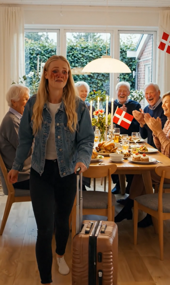 Den aften min familie bød min svigerindes forlovede velkommen, lavede jeg alle retterne alene i håb om at imponere dem. Men i det øjeblik aftensmaden begyndte, smiskede hun: “Du ligner mere stuepigen end svigerdatteren.” Jeg frøs til og ventede på, at min mand skulle forsvare mig. I stedet lo han. “Jamen … hun er god til at servere.” Mit hjerte knuste stille. Den aften pakkede jeg en kuffert – og inden jeg tog afsted, hørte jeg nogen hviske mit navn. – Sande historier