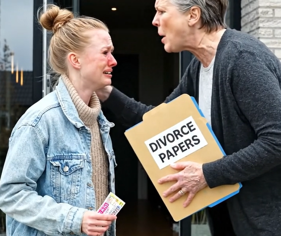 “Jeg knugede den 32-milliarders vinderkupon, mit hjerte hamrede, mens jeg skyndte mig hjem, klar til at ændre vores liv for altid. Men i det øjeblik jeg nåede døren, trådte min svigermor hen foran mig med skilsmissepapirerne i hånden. ‘Underskriv. Du er ikke længere god nok til denne familie,’ sagde hun koldt. Jeg frøs til, mit smil blev knust. De troede, jeg var færdig … men de havde ingen idé om, hvad jeg var ved at afsløre.” – Sande historier