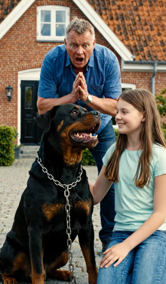 “Det var ikke en rigtig sang. Det var noget, der kom indefra, fra det samme sted, hvor hendes ro kom fra. Og hunden forstod det fuldstændigt.”  Ingen lærte ham, hvordan man gør det.