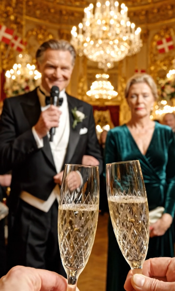 Ved vores 25-års jubilæumsfest erklærede min mand med et hånligt smil: “Lad os være ærlige: Jeg tjente pengene, jeg byggede forretningen op. Og hun … hun skiftede bleer. Hun var heldig, at jeg forlod hende.”