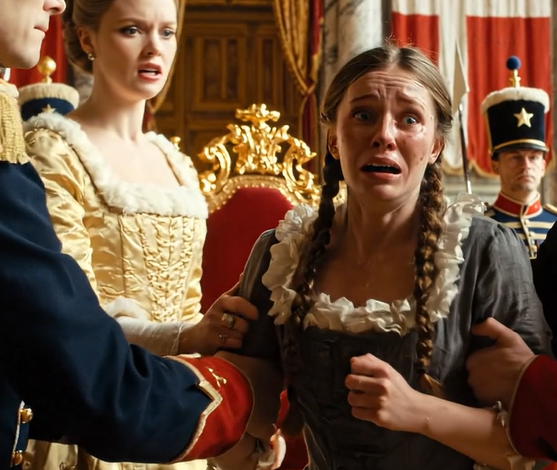“Du er bare en beskidt tjener … Vov ikke at se på mig,” sagde prinsesse Celestina koldt og gav den unge kvinde en hård lussing foran hele det kongelige hof.
