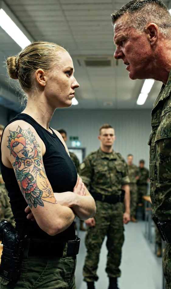 En Navy SEAL hånede mine tatoveringer foran 200 mænd – mit svar efterlod hele messen tavs