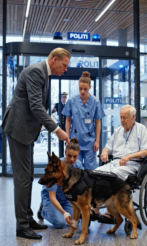 “De fyrede den nye sygeplejerske for at have rørt ved en såret militærhund – så gik en admiral fra flåden ind på skadestuen, og hospitalet blev stille” …