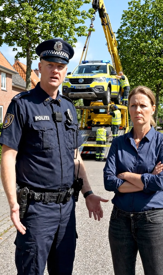 “Karen fik min patruljevogn bugseret – så anholdt min chef hende for røveri af motorkøretøjer”…