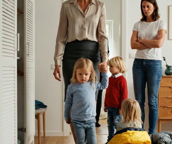 “Din søsters familie får gæsteværelset. Dine børn kan sove på gulvet.” Mor satte to soveposer ved siden af ​​min 6-årige. Min søster smilede: “Et hotel ville have været nemmere.” Jeg kiggede på mine børn, knælede ned og hviskede: “Pak jeres ting, babyer.” Vi tog afsted klokken 23. Tre dage senere fandt mor ud af, hvad jeg stille og roligt havde ændret. 198 UBESVAREDE OPKALD.