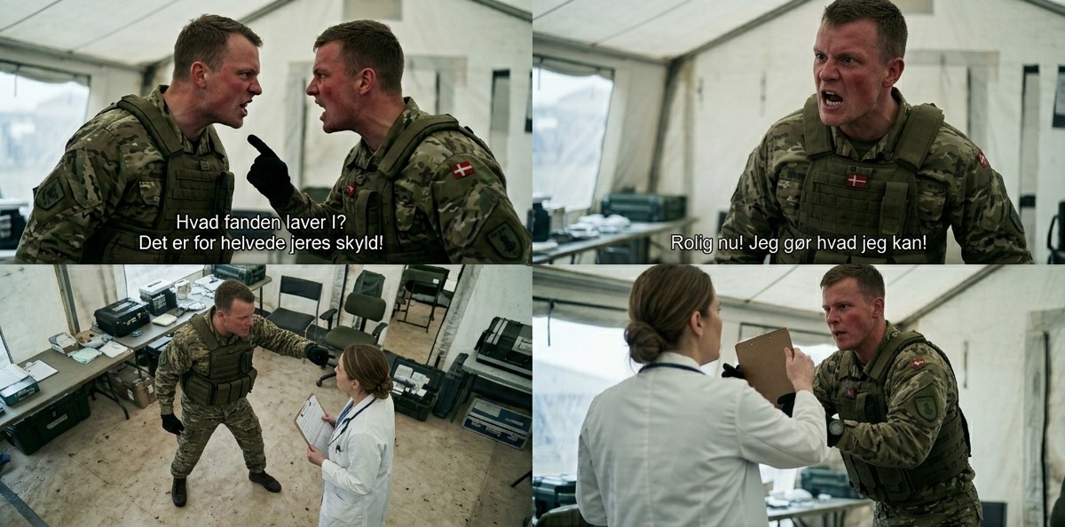 Soldaten var sikker på, at den kvindelige læge var skyldig i sin kammerats død og forsøgte at straffe hende foran alle soldaterne, men det, kvinden gjorde, chokerede alle.