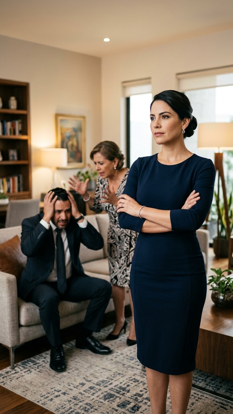 Hendes mands familie forlod hendes hjem alene for tredje gang i træk. Den lektie, hun lærte dem ved daggry, fik dem til at ryste af fortrydelse.