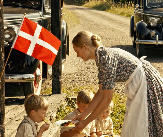 Hun gav husly til tre hjemløse børn i ugevis … År senere holdt tre Rolls-Roycer op foran hendes klapvogn.