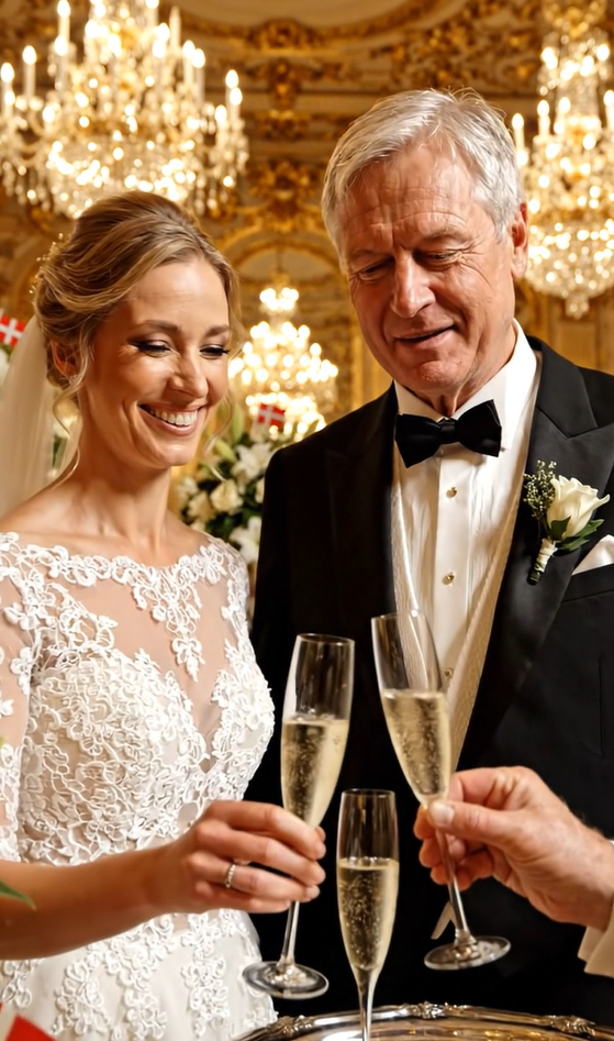 “Jeg så min millionær-svigerfar putte en pille i mit champagneglas på min bryllupsdag … så jeg byttede i hemmelighed om på drinksene og smilede til ham, mens jeg lavede skålen.”