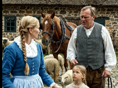 Den overvægtige enke gav en fremmed mad ved sin dørtrin, uvidende om at han var ejeren af ​​den ranch, hun havde kaldt hjem i årevis.