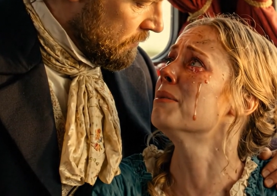 Hun gemte sig i hertugens karet for at undgå deres bryllup, men han fandt hende langt væk.