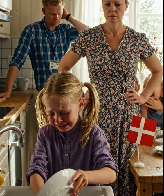 Den adopterede pige blev behandlet som en tjenestepige af sine bedsteforældre … indtil hendes far åbnede døren og hørte sætningen, der ødelagde hele familien.