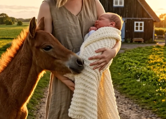 De smed hende ud med hendes baby, som om hun intet var værd, men da hun åbnede porten til en glemt ranch, fandt hun et nyfødt føl, der valgte hende som sin mor… og ingen havde forestillet sig, at denne unge mexicanske kvinde uden tag over hovedet, uden penge og uden et efternavn ville ende med at besejre regionens mægtigste mand, genopbygge et forladt land med egne hænder og forvandle smerte til høst, ruiner til arv og ensomhed til et hjem så stærkt, at ingen nogensinde kunne tage det fra hende igen!