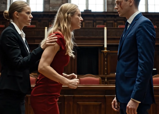 Min mands elskerinde slog mig i retten. Jeg smilede bare – fordi de ikke anede, hvad der skulle ske.