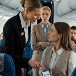 Sort teenager slæbt uretfærdigt af fly — så ringer hun til sin far, der ejer flyselskabet