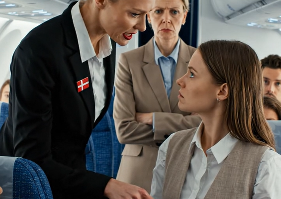 Sort teenager slæbt uretfærdigt af fly — så ringer hun til sin far, der ejer flyselskabet