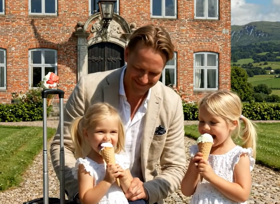 Millionæren vendte tilbage til sin afdøde hustrus landsted og fandt to barfodede piger, der påstod, at de var hans døtre