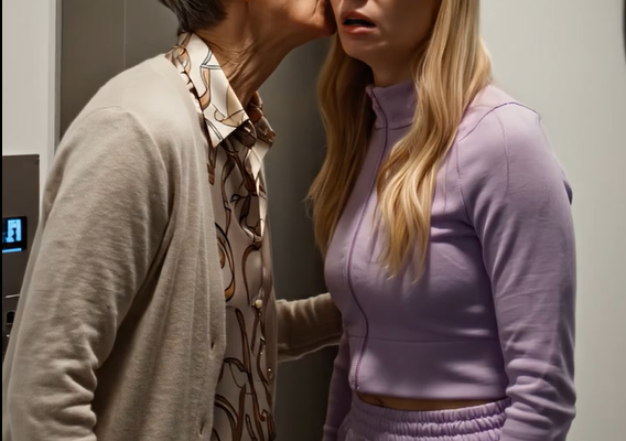 Marina, naboen, stoppede Olga ved elevatoren. “Olya, har du et øjeblik?”