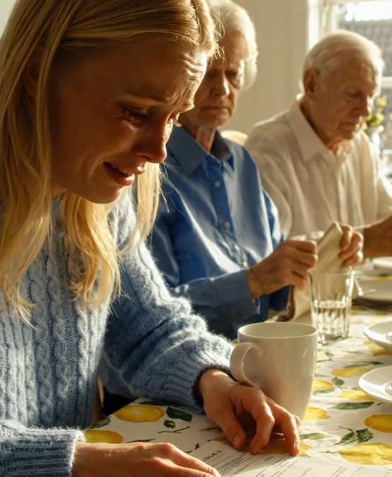 “Mor, hvorfor står min udbetaling på min brors konto nu?” spurgte min datter, mens hun lagde kontoudtoget foran sine forældre ved familiebordet.