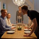 Midt under aftensmaden sagde min søn koldt: “Mor, gå ud og gør rent på toilettet,” og så på mig, som om jeg var en byrde. Min mand stoppede ham ikke. Kvinden sad allerede der som husets nye dame, og jeg rejste mig bare op, gik direkte ind på mit værelse, lynede min gamle taske og gik før morgenen kom – men det foldede papir i tasken var den virkelige grund til, at de et par timer senere begyndte at forstå, hvilken fejl de havde begået. – Nyheder