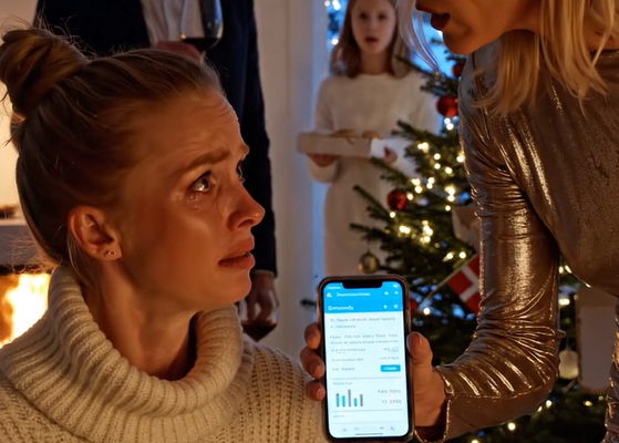 Da jeg sagde, at jeg ikke havde råd til julegaver, lo mor. “Typisk, familiens skuffelse slår til igen,” nikkede far samtykkende, og jeg smilede bare og foreslog, at hun tjekkede sin bankkonto, før hendes kort blev afvist ved kassen.