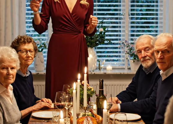 Min søster rejste sig til Thanksgiving-middagen, smilede foran hele vores amerikanske familie, annoncerede at hun havde solgt min lejlighed bag min ryg, og indrømmede derefter køligt, at hun havde forfalsket min underskrift, fordi hun mente, at det at ydmyge mig bare var en måde at hjælpe mig med at blive voksen.