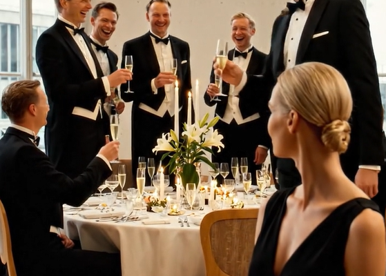 Ved min søns luksuriøse bryllup i Boston udpegede min far mig for sine millionærvenner som familiens pinlige situation, men hele balsalen blev stille, da en gæst genkendte mig som den hemmelige milliardær, der lige havde købt hans firma.