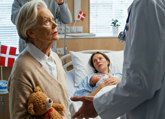 Ved 38 grader brændte min baby i mine arme, mens min svigermor smilede og kaldte mig hysterisk, men i det øjeblik min syvårige datter løftede sin rystende hånd på hospitalsværelset, begyndte alle de grusomme løgner i vores familie at kollapse.
