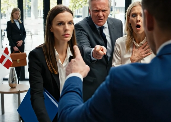 Klokken 7 om morgenen ringede min bankchef efter en gæld på omkring 100.000 dollars, som jeg aldrig havde åbnet, og da jeg gik ind i filialen, var mine forældre allerede der og smilede sammen med min søster, indtil min far sagde: “Du betaler det, Sloan – det gør du altid,” og en lille detalje på ansøgningen fik hele rummet til at blive stille.
