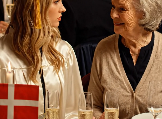 “Jeg er glad for, at mine 1.500 dollars hjalp dig med at overleve college,” sagde bedstemor til min dimissionsmiddag, men da jeg svarede: “Jeg fik aldrig en øre,” blev mine forældre tavse foran alle, og det perfekte familiebillede revnede op for evigt den aften.
