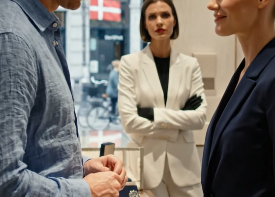 Ejeren lod som om, han var fattig i sin smykkebutik … og endte med at miste den eneste kvinde, der behandlede ham med værdighed.